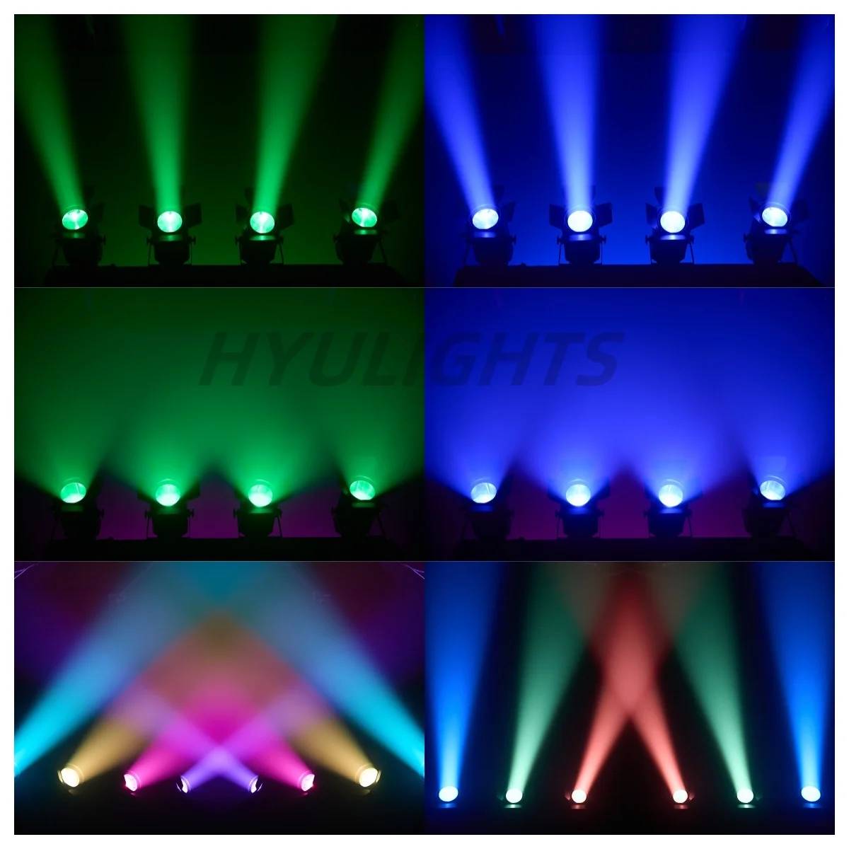 300W COB LED Zoom RGBW 5-50 Degree Beam&Wash Dimming LED DJ DMX Lighting For Party Nightclub Church Wedding Light image 5