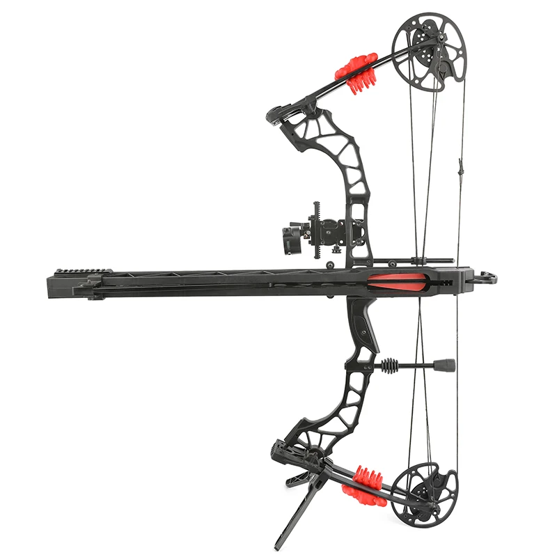 

Powerful Compound Recursive Bow Metal Shooting Catapult Six Continuous Shooting Archery Outdoor Hunting