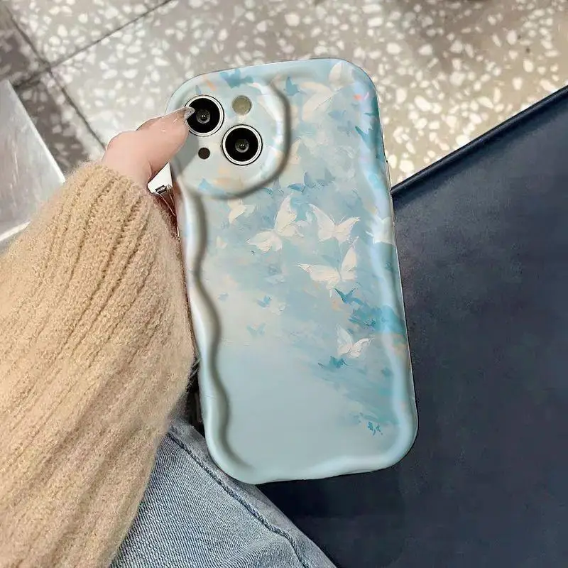 Coque de téléphone avec motif de marbre coloré, coque pour OPPO A17 A16 A15 A3S A5S A12 A31 A53 A9 A5 2020 A55 A54 A57 A77S A96 A52 A92 A93 A94