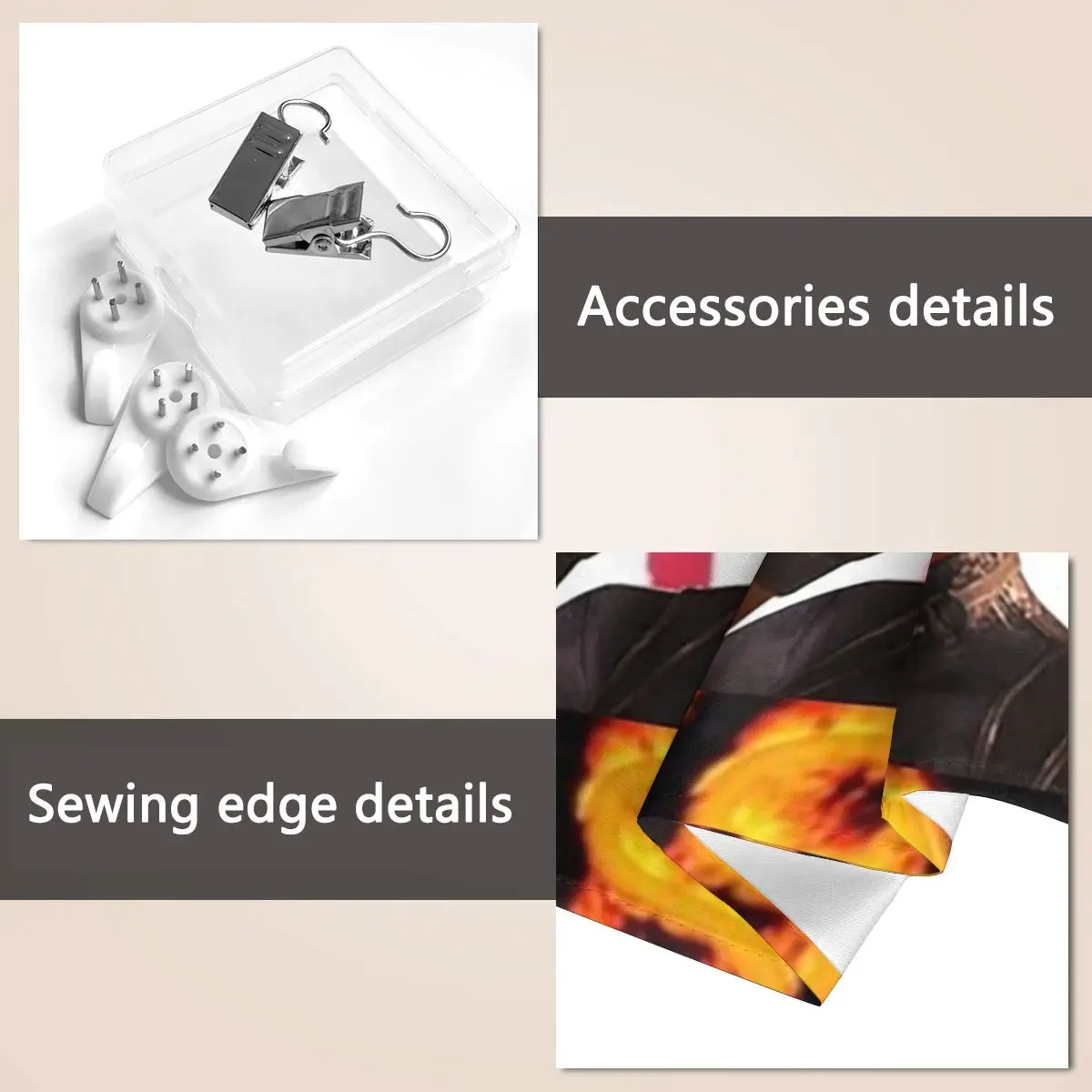 الشر التوحد فخر العلم ويسكر نسيج الفن الجدار الشنق الجمالية ديكور المنزل المفروشات لغرفة المعيشة غرفة نوم غرفة النوم #4