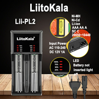 LiitoKala Lii-PL2 Lii-PL4 18650 26650 21700 Lithium Battery Charger