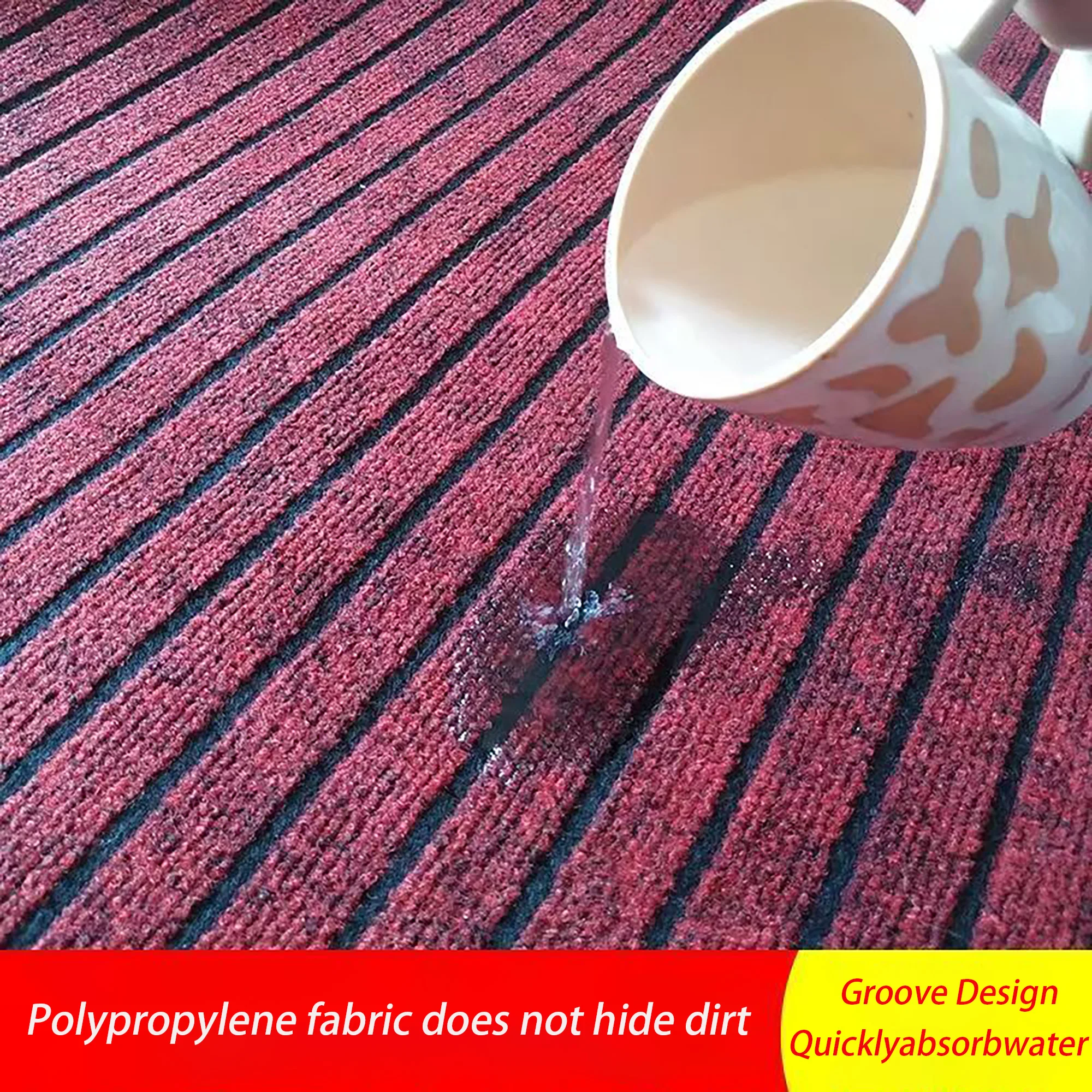 Anti slip kitchen mat, washable carpet, full coverage, DIY oil absorption, kitchen, long corridor, runway, entrance, bathroom