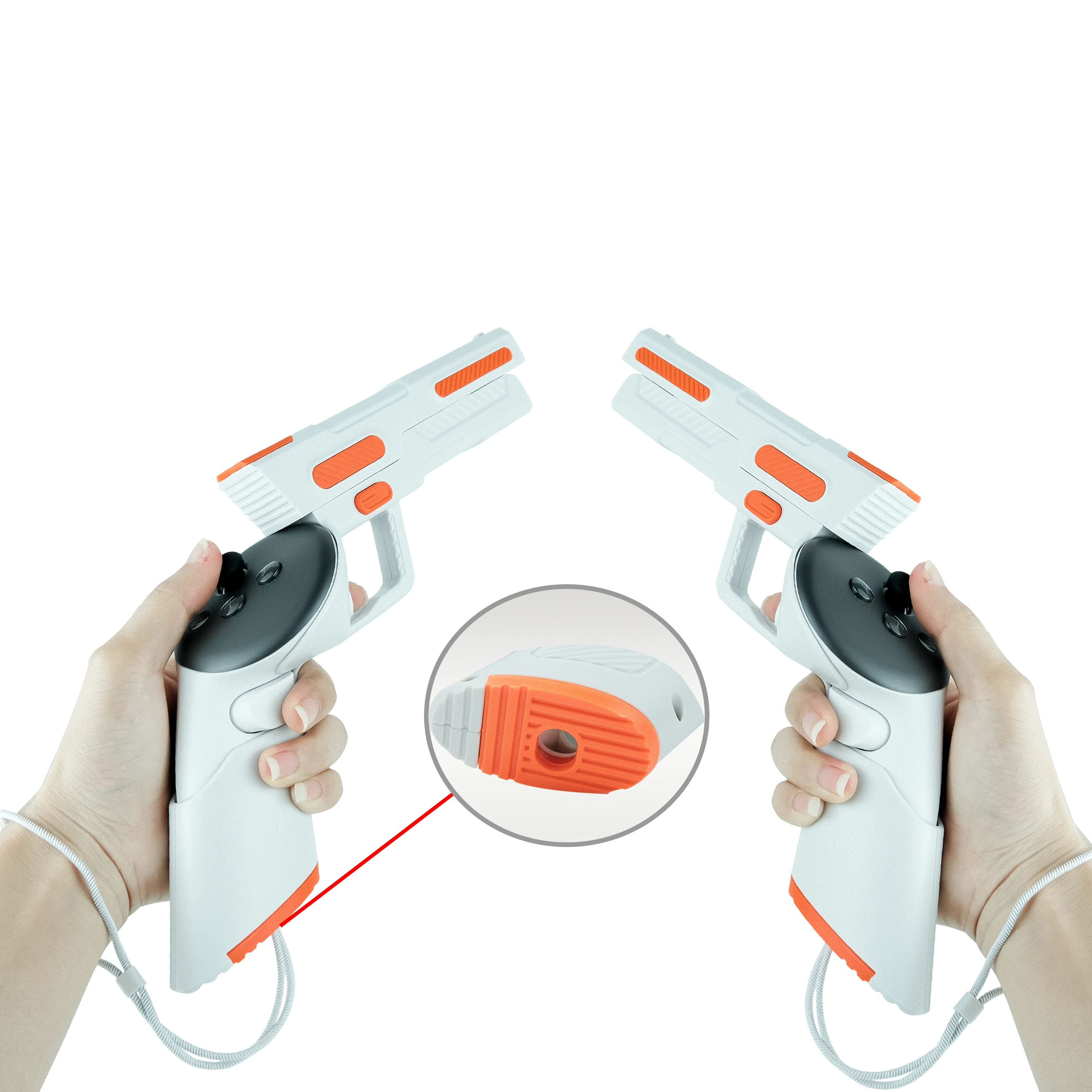 Bracket for Quest3 Gamepad, Shooting Bracket for Quest3 Gamepad 2 pcs.