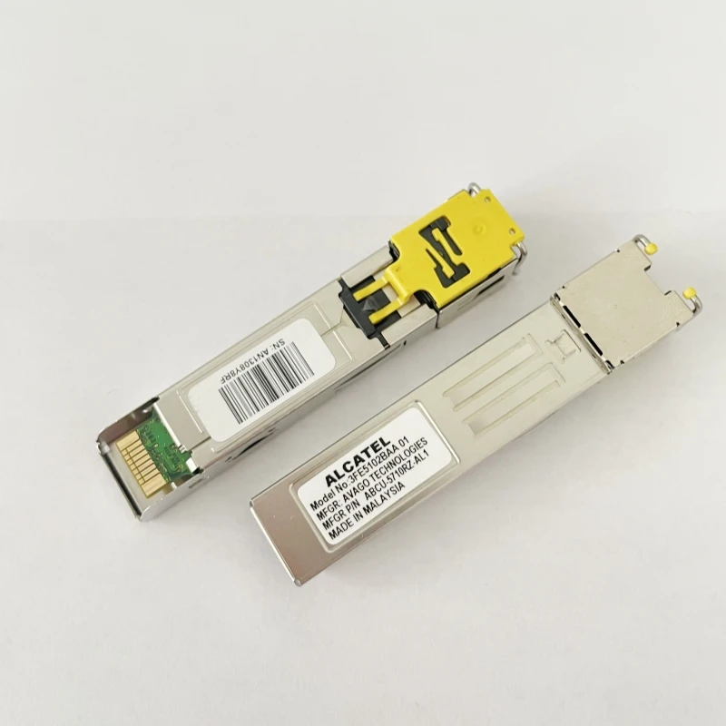 Modulo ottico in rame da 1Gb SFP a RJ45 1000Base-T 100m modulo ricetrasmettitore Gigabit SFP compatibile interruttore Alcatel, tahoe, TP-Link