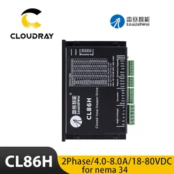 Leadshine CL86H Nema 34 Digital Closed Loop Stepper Motor Driver Stepper Driver for CNC Engraving Milling Machine