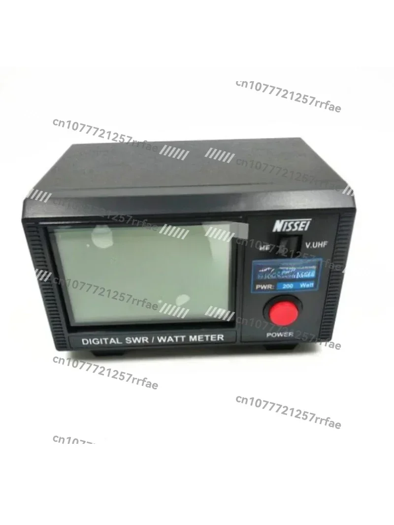 Medidor de SWR y Potencia Digital LCD NISSEI DG-503 Original de 3.5 Pulgadas, Onda Corta UV, 1.6-60Mhz/125-525Mhz para Radio Walkie Talkie
