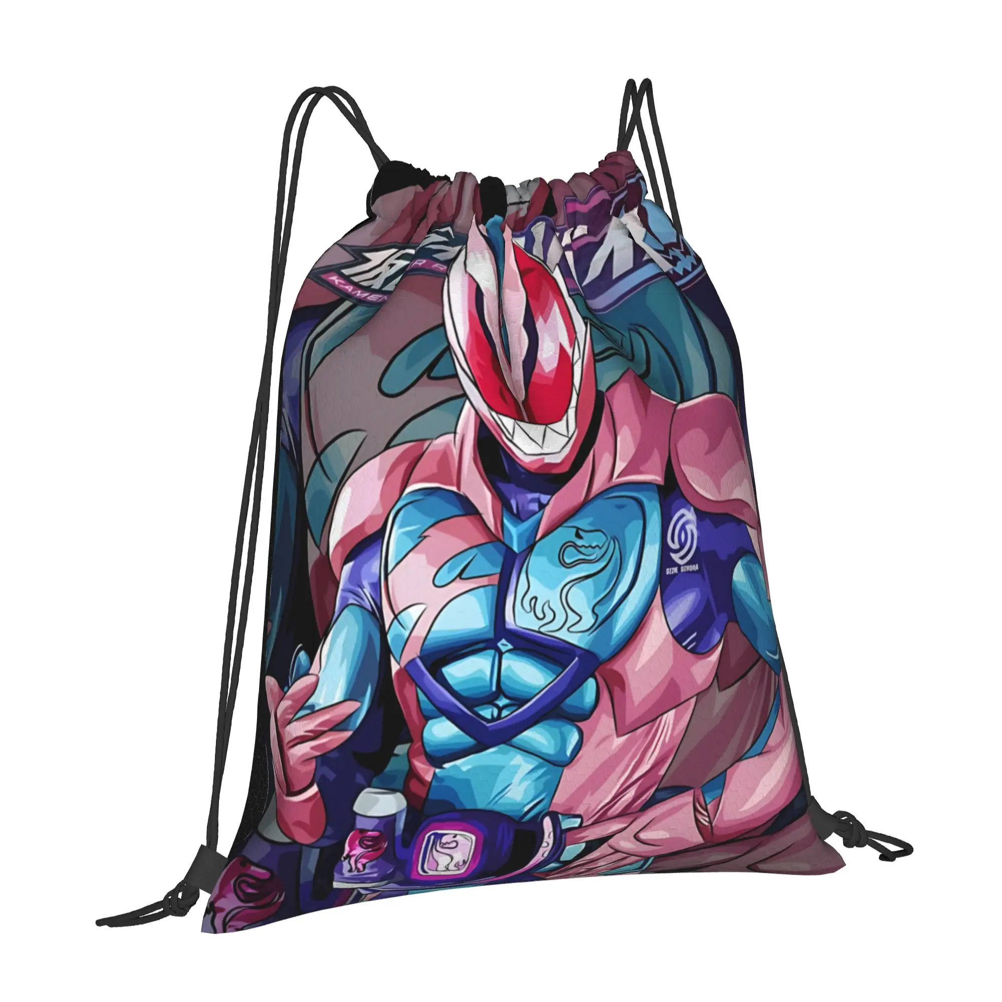 gym Pouch Kamen rider revice  Drawstring Bags Gym Unisex Storage Organize Bundle Pocket Rope Bag