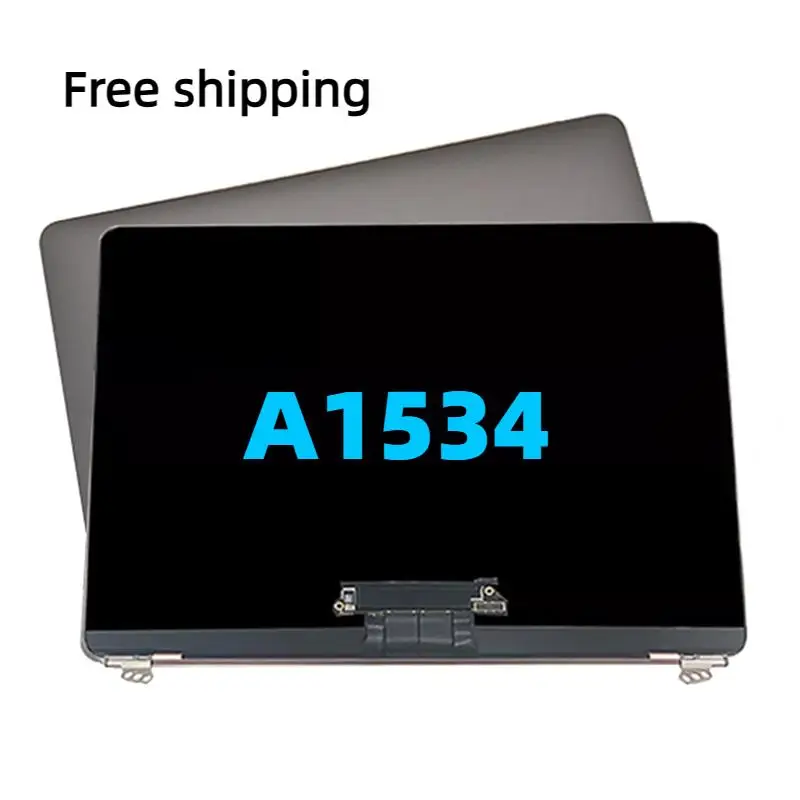 Top A1534 MacBook Air 12 Inch New Replacment LCD Screen Display Assembly Monitor Silver Rose Gold Space Gray 2016-17 Emc 2991