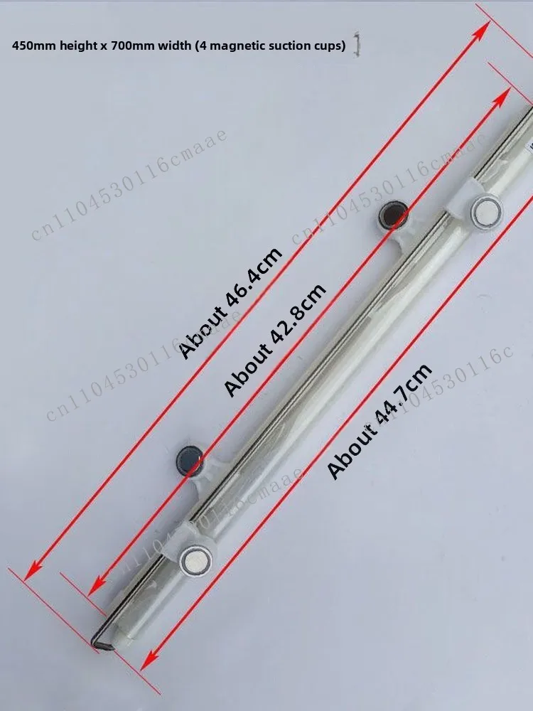 Injection molding machine mold side protective cover, flexible stretching transparent protective curtain anti-splash