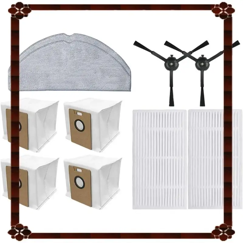 24-Hour Delivery Filter Dust Bag Side Brush Mop Cloth For Tapo RV30 Max /RV30 Max Plus / RV20 Max / RV20 Max Plus Robot Vaccum C