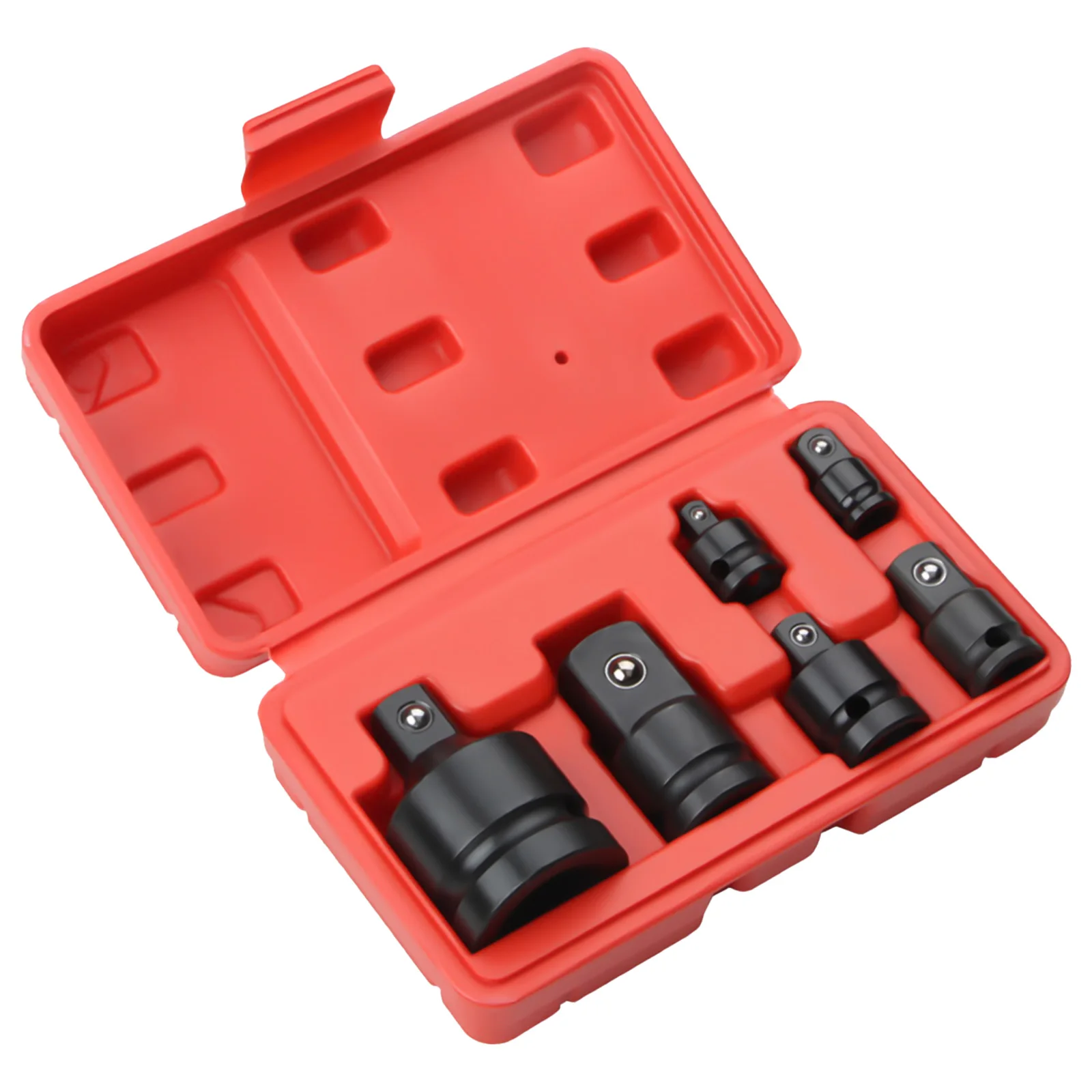 Juego de adaptadores de enchufe neumático de 1/4 3/8 1/2 3/4 1 pulgada, accesorio de taladro de ángulo recto de junta Universal para llaves de impacto, herramientas eléctricas