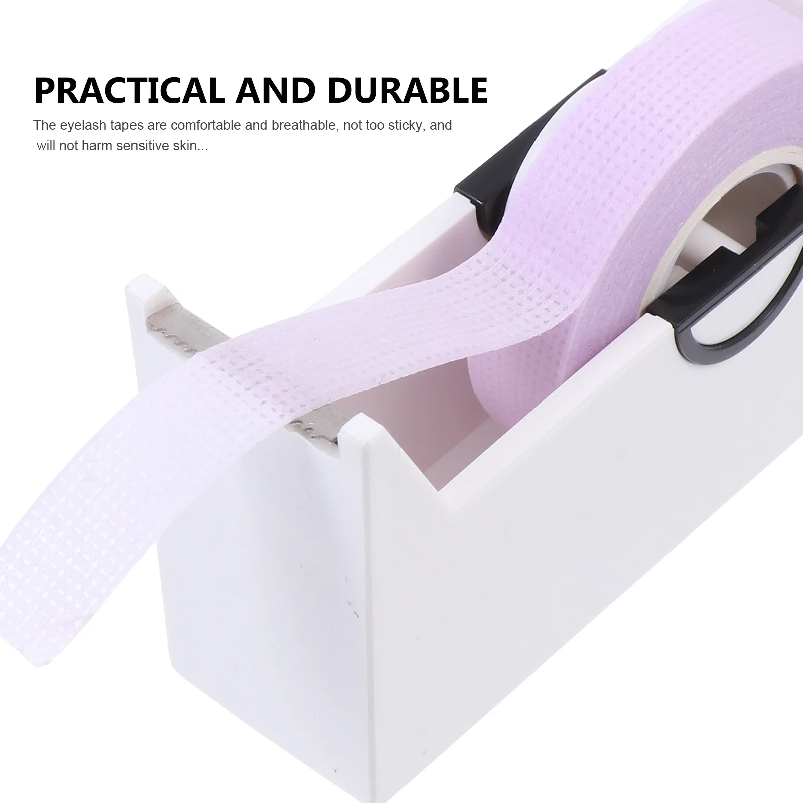 

1Set Eyelash Tapes Breathable Comfortable Not Harm Skin Tape Cutter Eyelash Extension Isolation Patches Beauty Tools