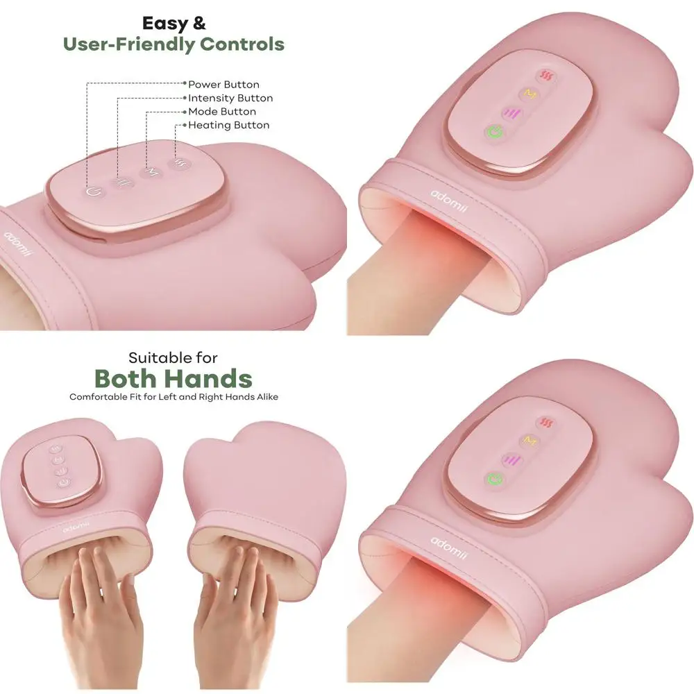 

Массажер для рук для снятия боли - уменьшает усталость, боль в запястьях и пальцах - идеально подходит при артрите и синдроме запястного канала