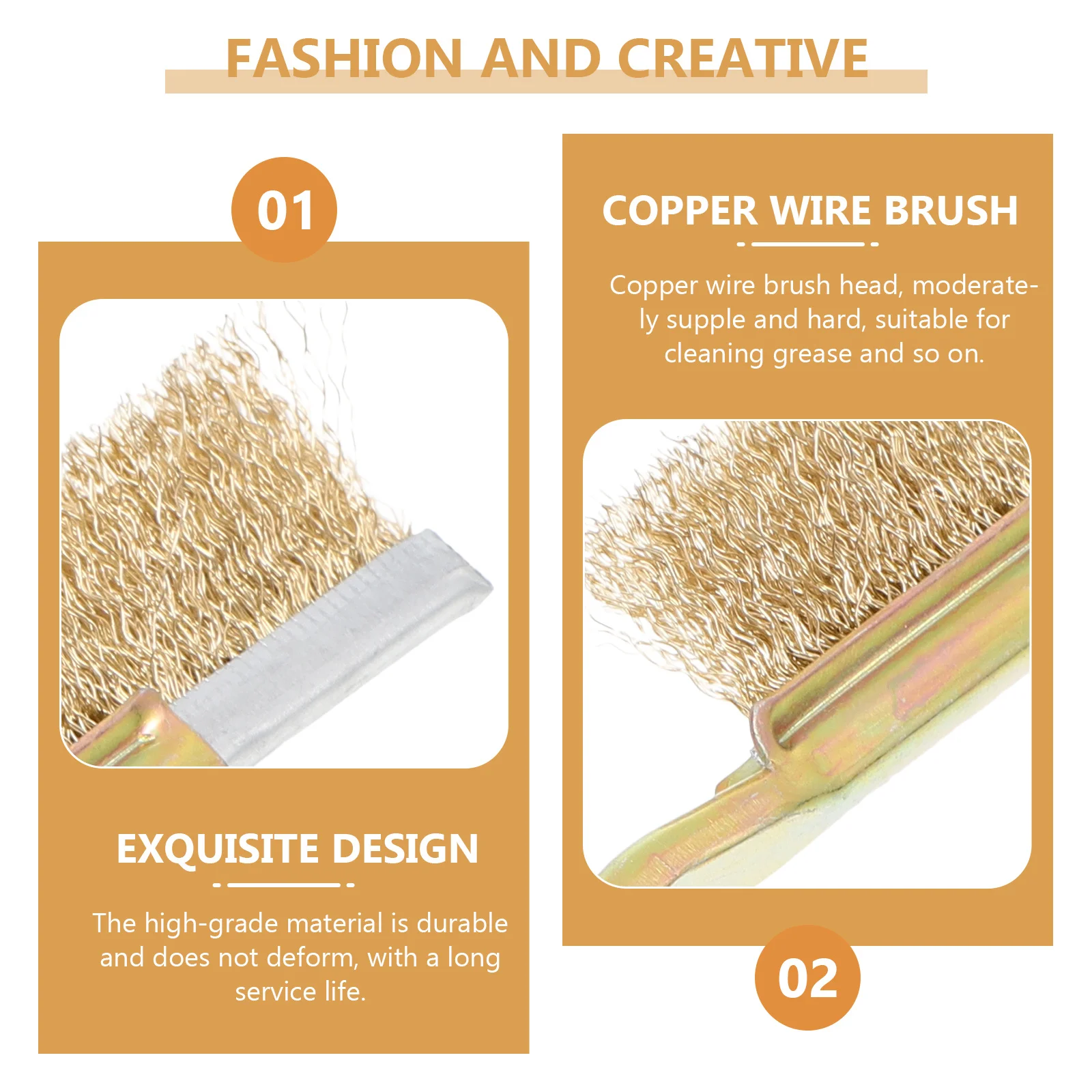

1 set 1 Set Cleaning Steel Wire Brush Long Handle Narrow Design High Grade Material Easy Clean Water Washable Bird Cage