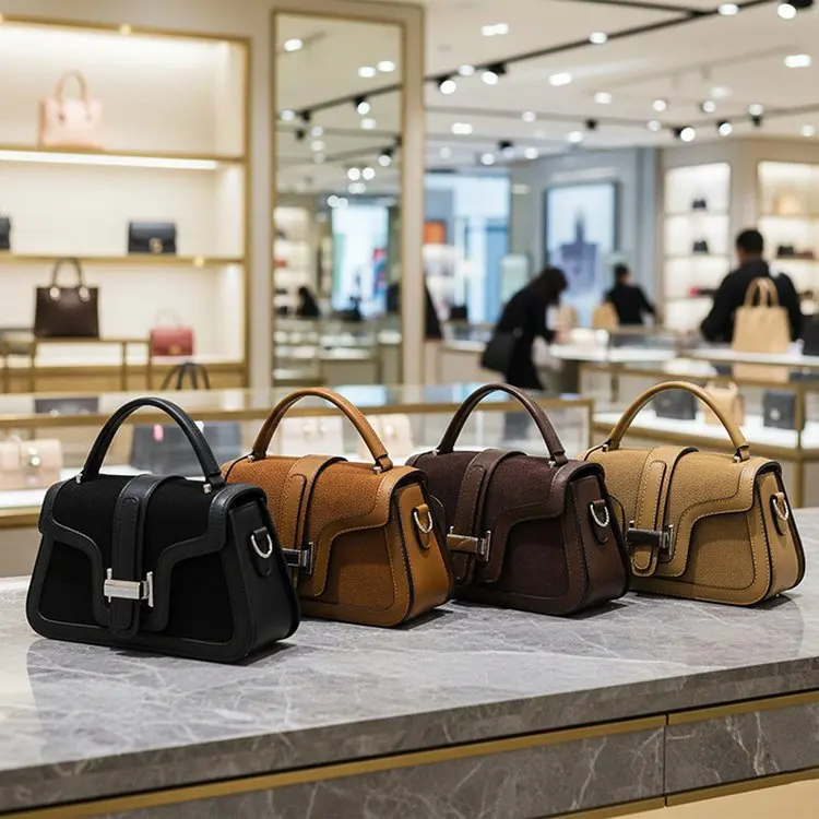 

Новая модная сумка-мессенджер 2026 года: нишевая, элитная, легкая люксовая женская сумка, городская сумка через плечо, маленькая квадратная сумка