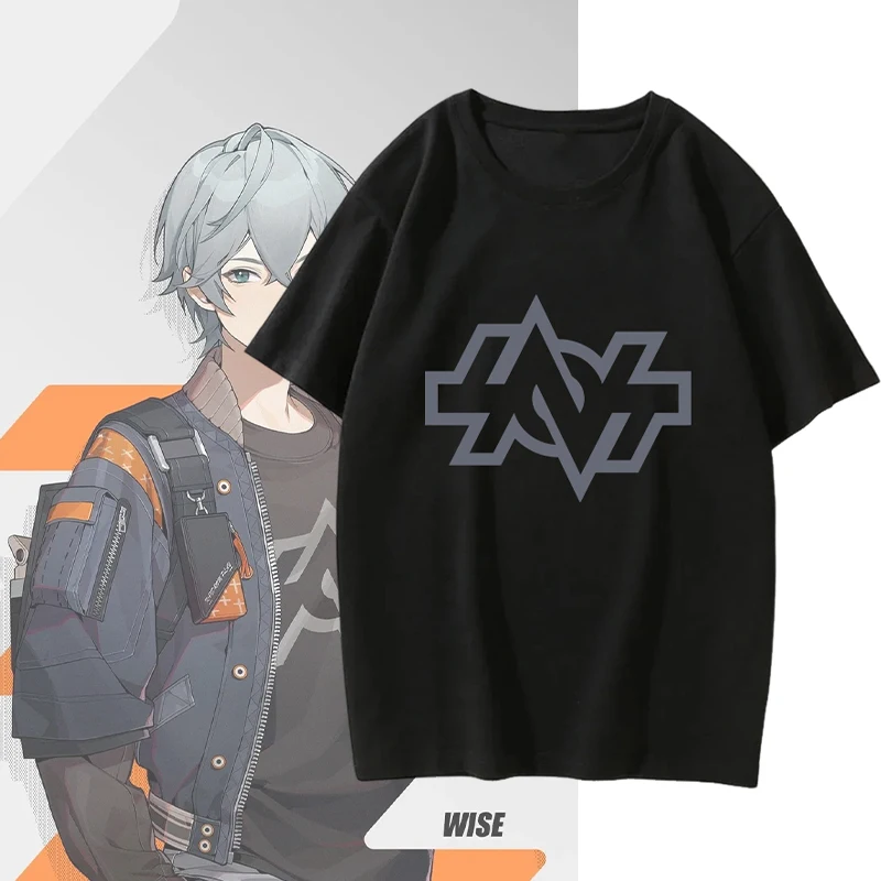 Hochwertiges 100% Baumwoll-T-Shirt ZZZ Game Fans T-Shirt 2026 Sommer Alltäglich Lässige Mode Kurzarm-Oberteil Herren Damen Cosplay Tees – Detail 5