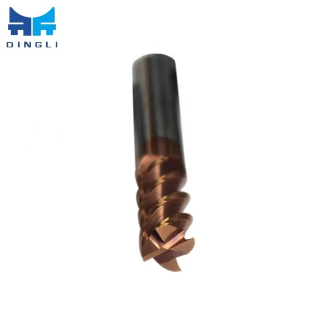 Tungsten Cemented Carbide Helix Carbide End Mill