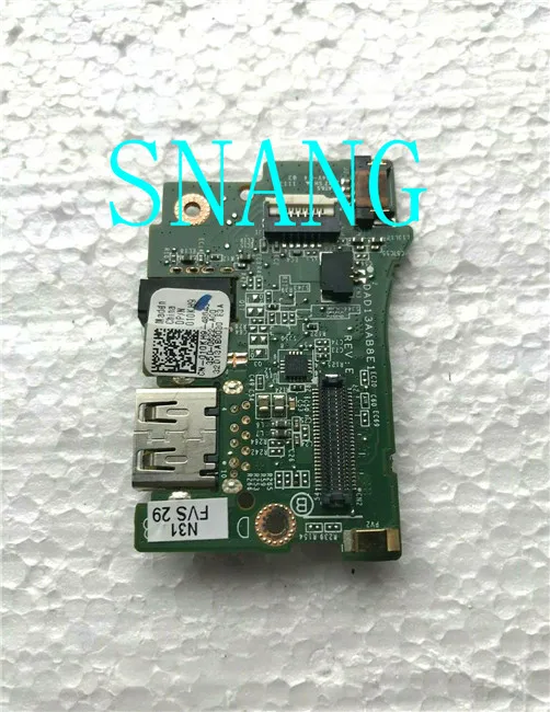 Used  FOR  Original L321X L322X PLACA IO USB AUDIO Power BOTTON CN-010KH9 010KH9 10KH9 DAD13AAB8E0 bom teste frete grátis