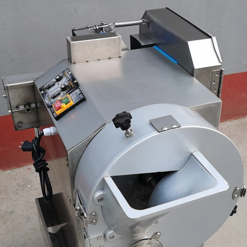 

Automatic Vegetable Cutting Machine Multi-function Slicing Shredding Dicing For Radish Potato Cucumber Onion Cabbage Vegetable C