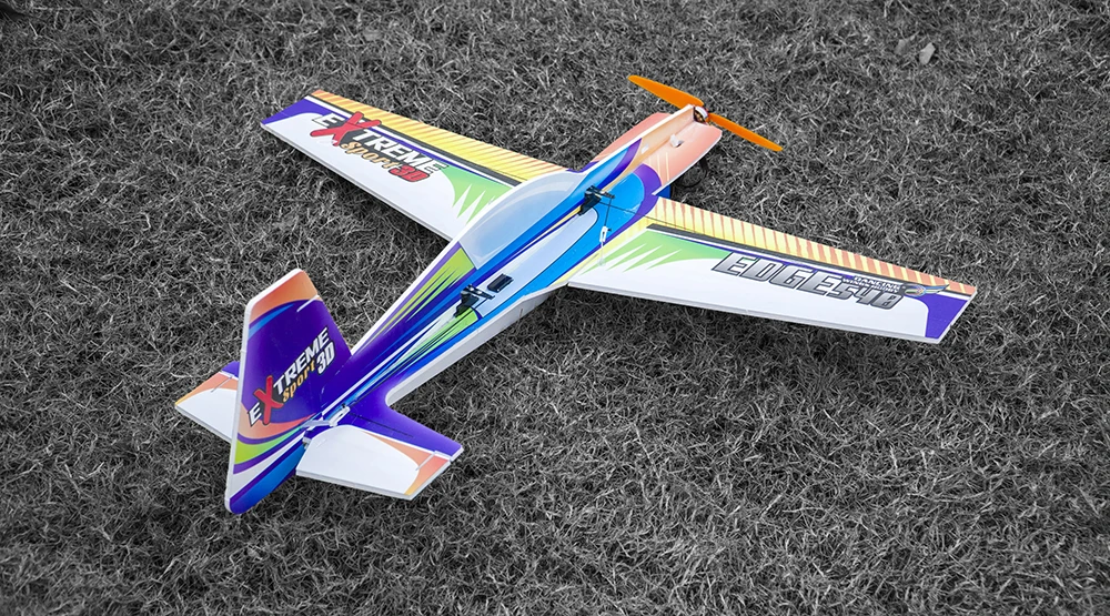 Echte Falke 3d fliegende Schaum pp rc Flugzeug xtreme Sport flugzeug Modell 710mm(28 ") Spannweite Kit Hobby Spielzeug leichteste Innen außen – Detail 13