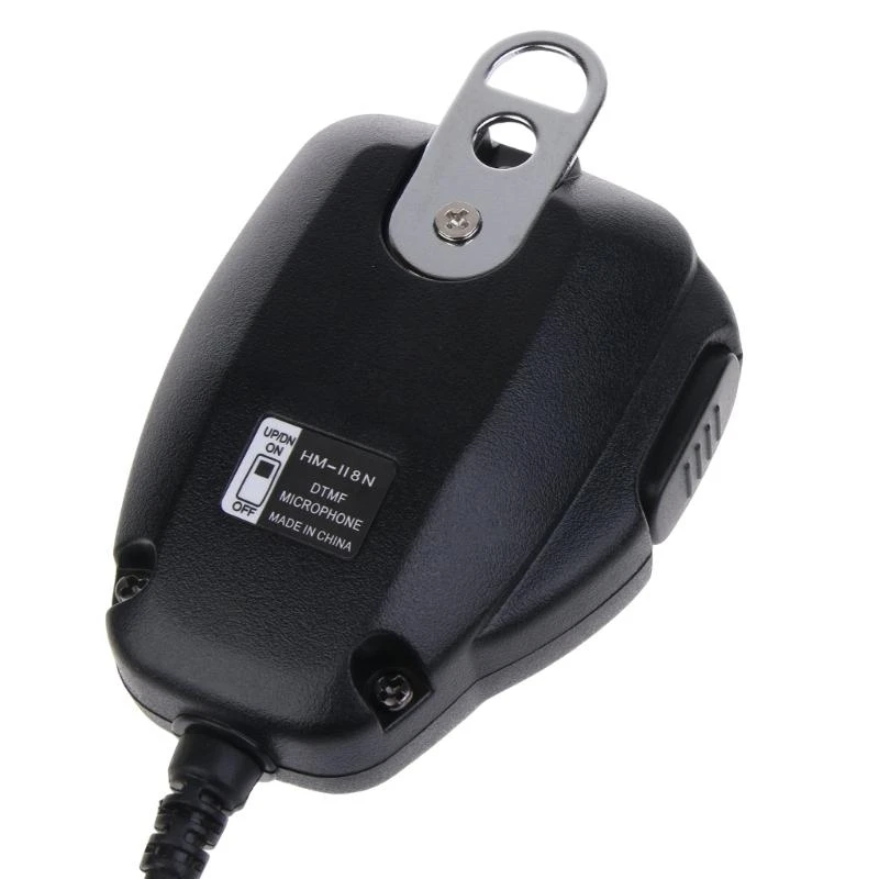 HM-118N IC-706 IC-2100H에 사용되는 강화 케이블 어깨 마이크가있는 핸드 헬드 스피커 HM-118N 8PIN 마이크 마이크