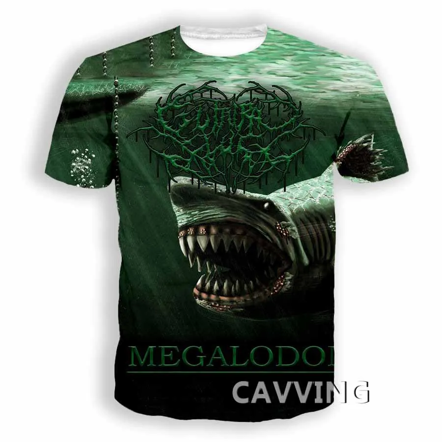 CAVVING 3D Printed  Guttural Slug  Rock  Casual T-shirts  Hip Hop T Shirts Harajuku Styles Tops Clothing for Men/women