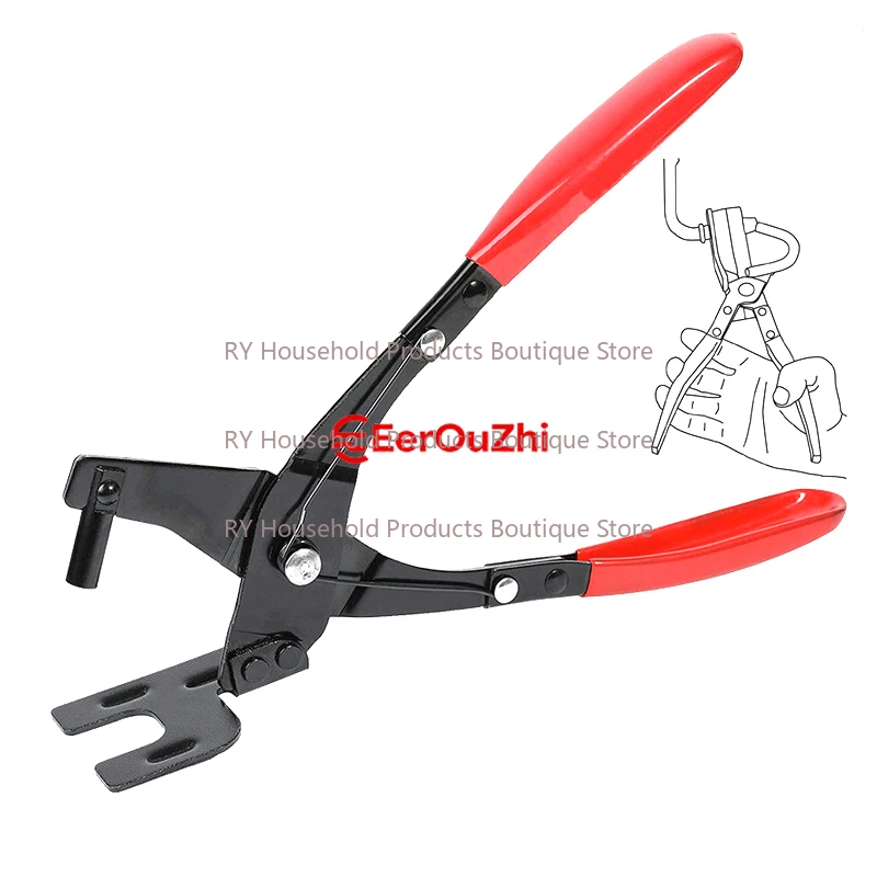 Universal Car Exhaust Hanger Removal Plier Car Exhaust Rubber Pad Plier Puller Tool Special Disassembly Tool