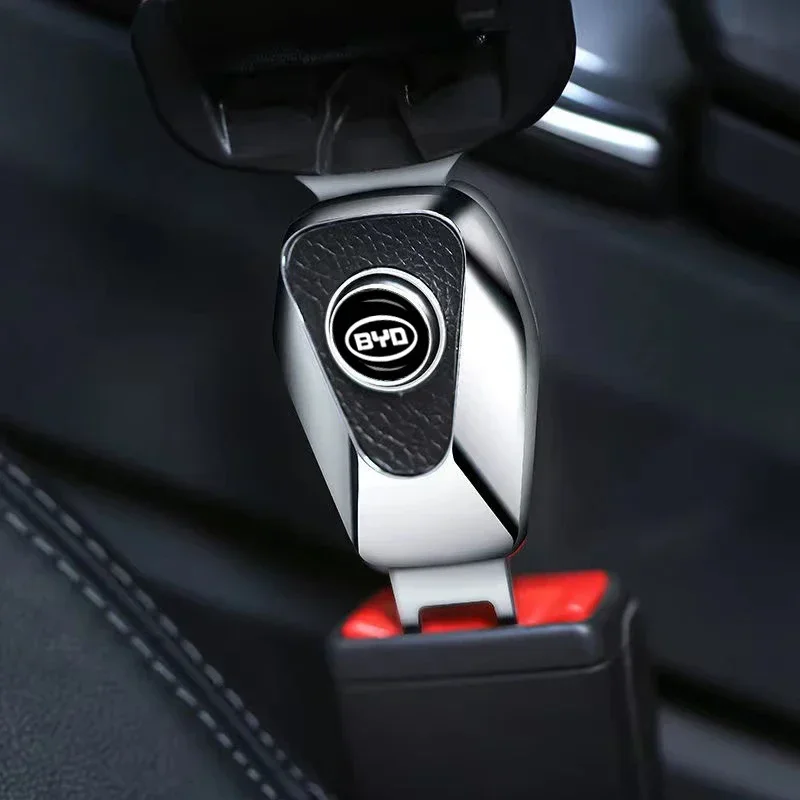 1Pc Car Metal Safety Belt Buckle Extension Buckle Accessories For MG ZS HS 4 MG4 Mulan EP MG3 MG5 MG6 GS 5 Accessories 2022 2023