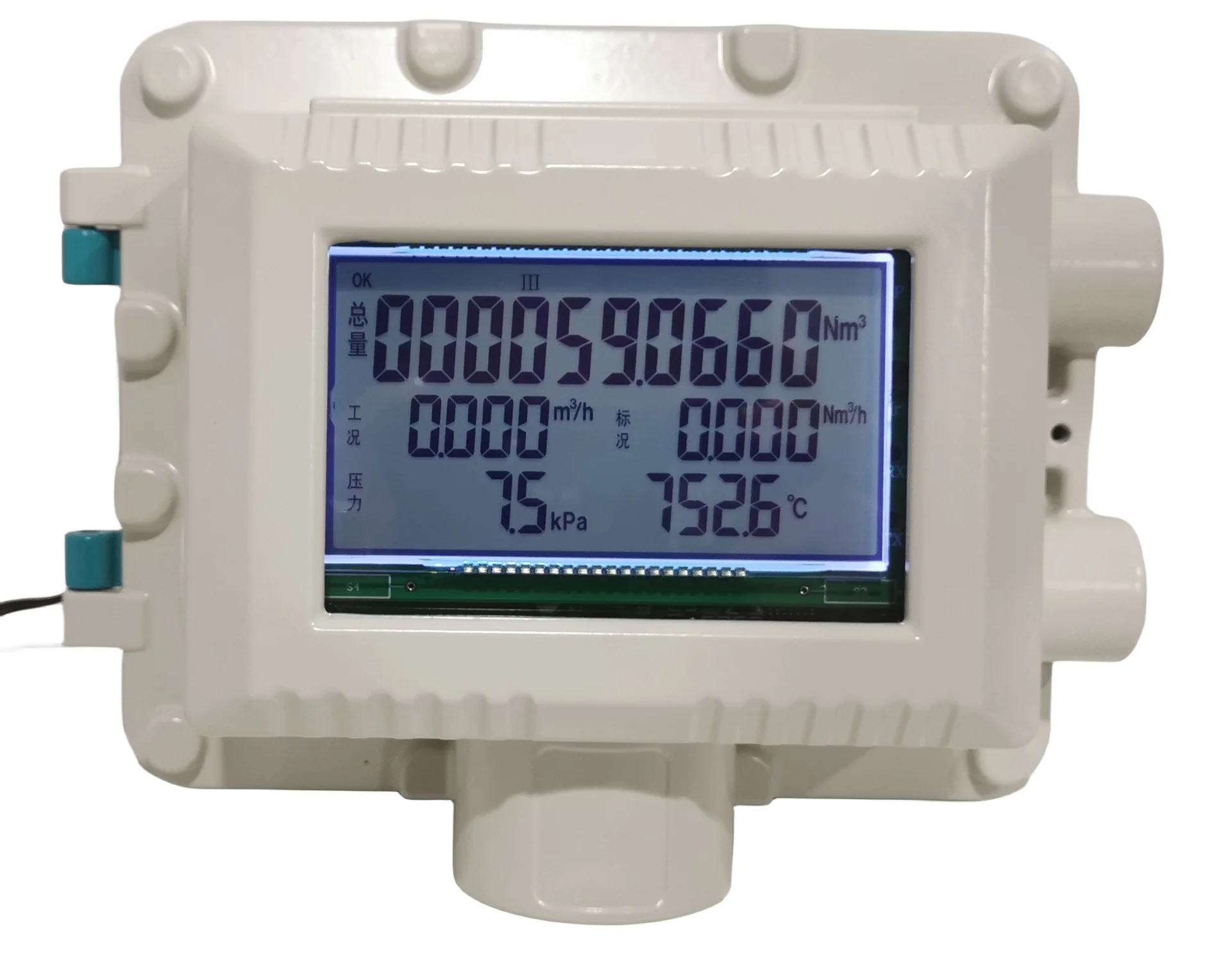 

Square Display Pulse Output Square Display Turbine Flow Meter Converter Integrated Circuit