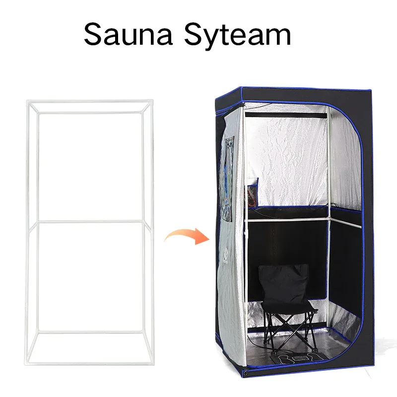 Indoor Portable Steam Sauna Rooms 1 People Infrared Sauna Tent