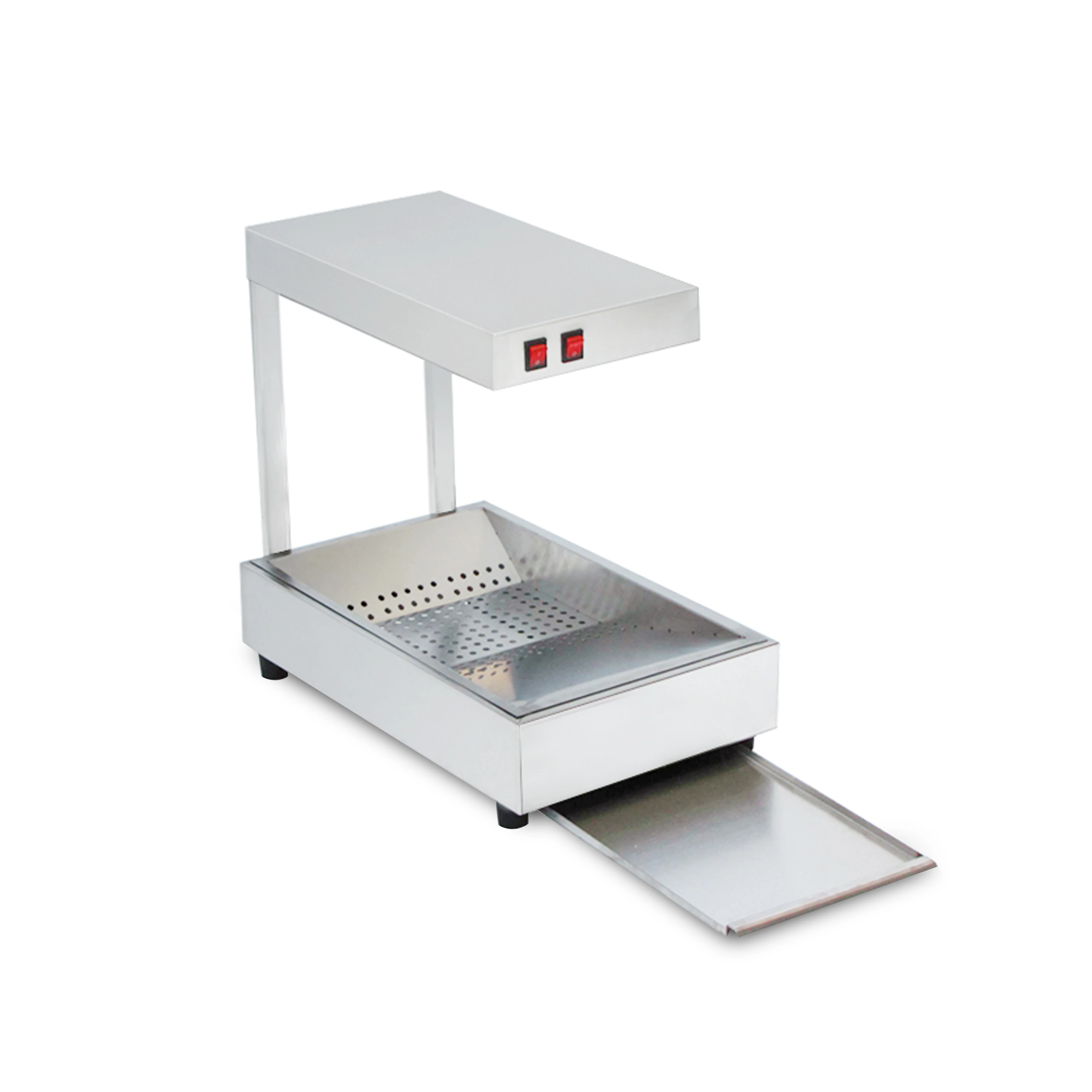 

Commercial Electric Churros Machine Potato Chip Warmer Counter Fast Food Display Warmer
