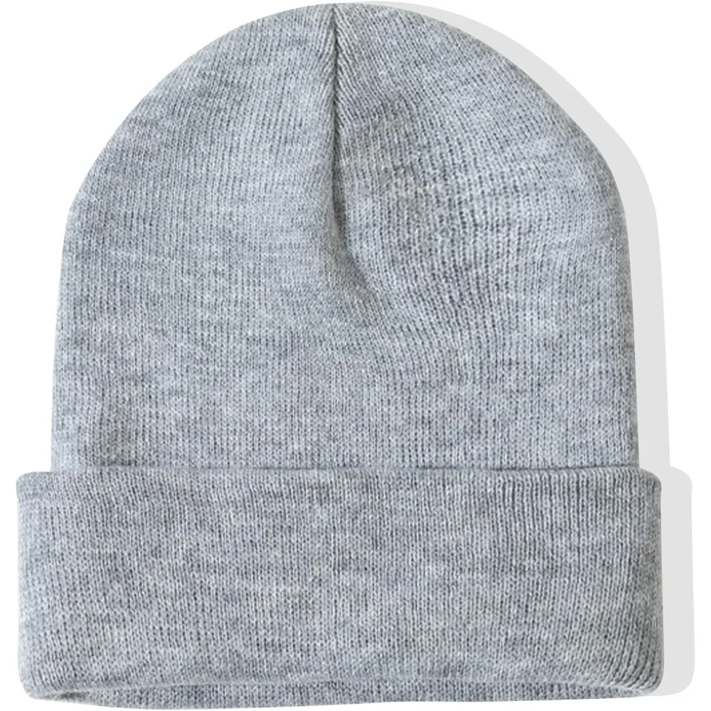 

Шапки-бини Rosoz для мужчин, мягкие теплые вязаные шапки унисекс для женщин