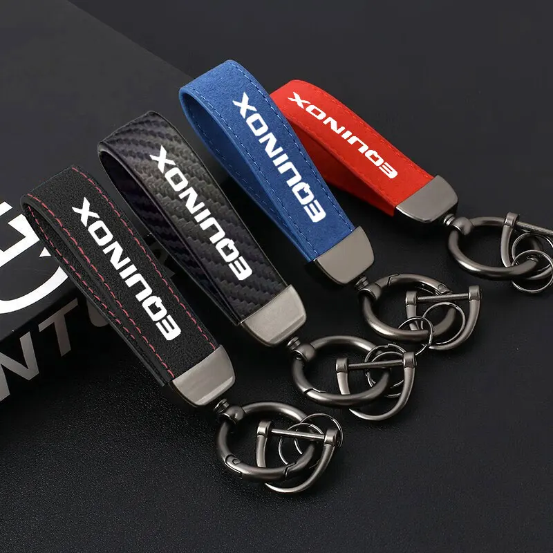 Car Keychain Horseshoe Buckle Keyring Personality Fashion Pendant Gift Fashing Decoration For Chevrolet Equinox Car Accessories