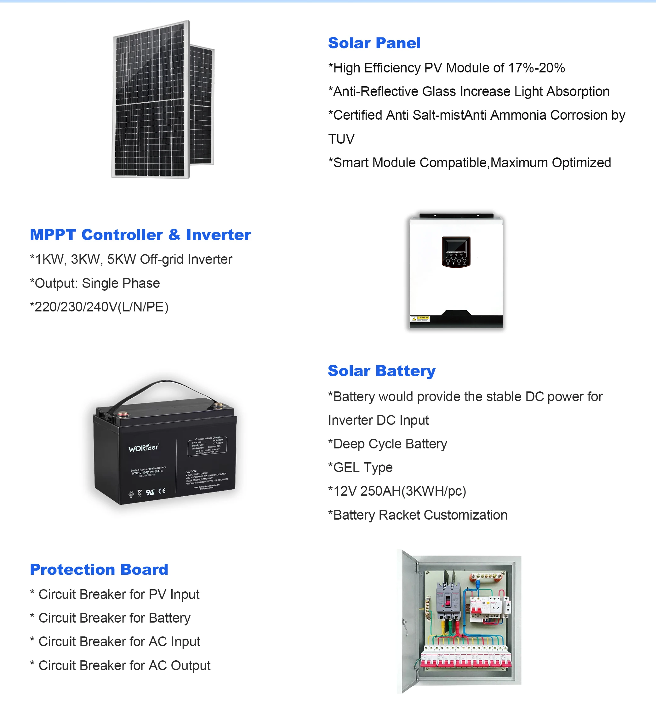 

Rooftop solar power systems 3KW 5KW 10kw 20kw 30kw 40kw 50kw off grid solar power generator system for home