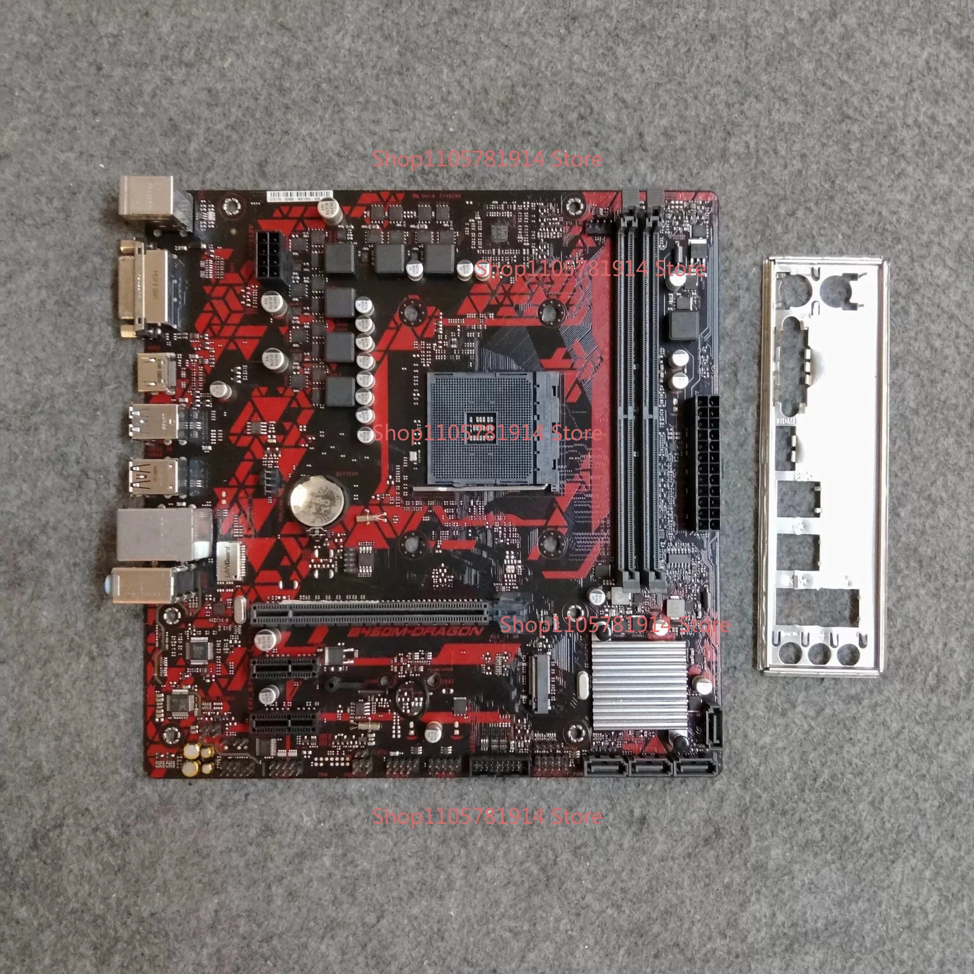 For ASUS B450M DRAGON Game Main Board Support Ryzen 5000 Series CPU