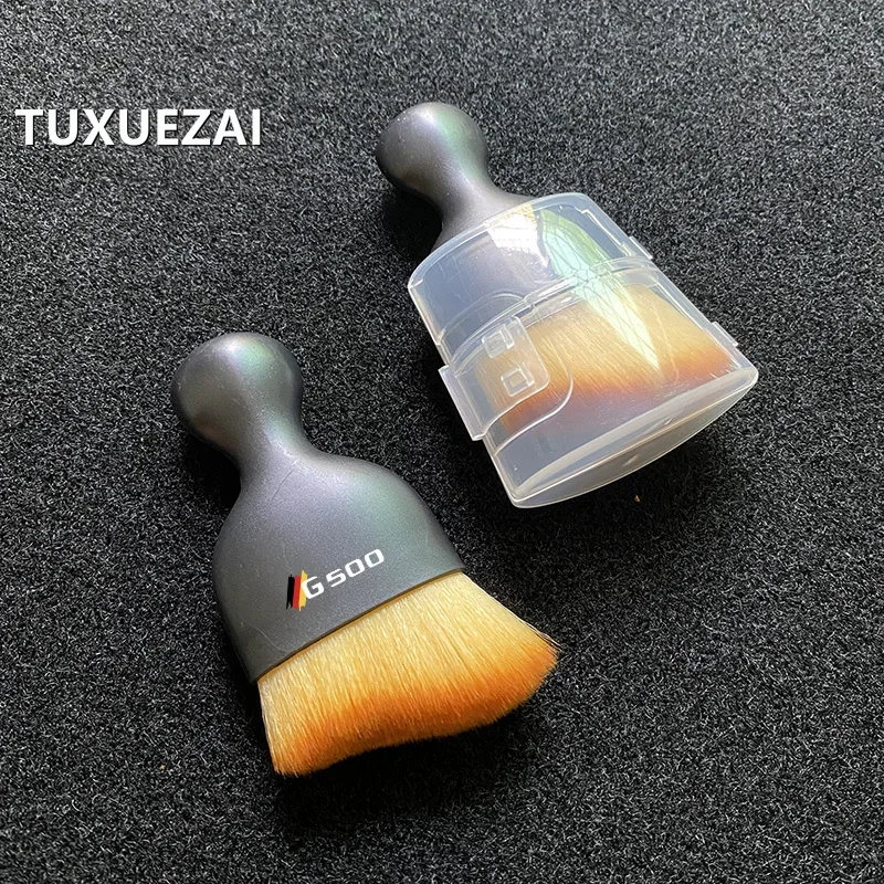 TUXUEZAIFor Mercedes Benz G500 Car Curved Detail Brushes Auto Interior Cleaning Tools Air Conditioning Outlet Cleaning Manual Br