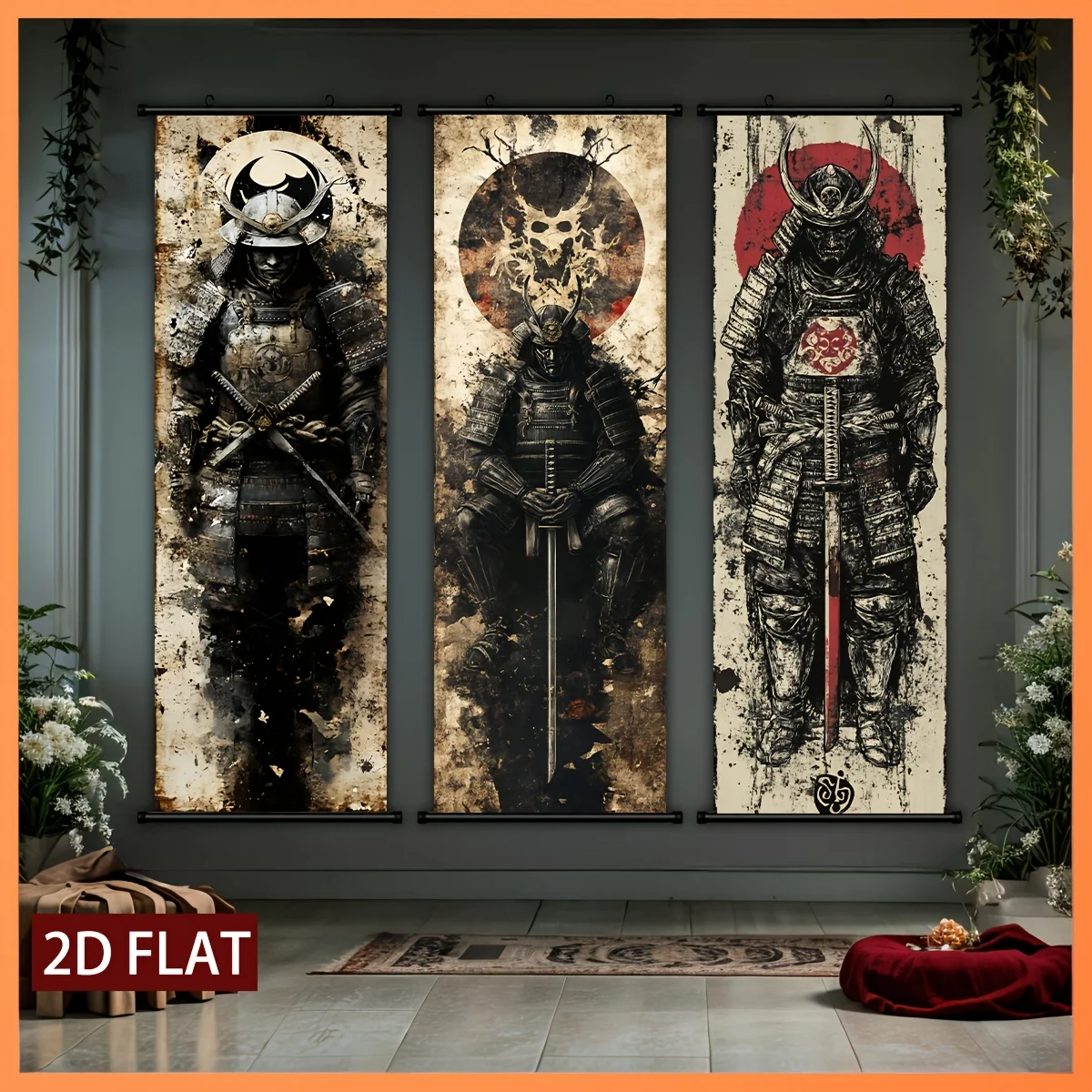 VIKAMA Conjunto de Tapeçaria d - Wall Scroll Tapestry avaliação e preço