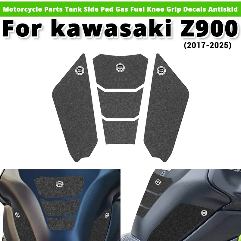 

For Kawasaki Z900 Z-900 2017-2025 Motorcycle anti-skid body fishbone sticker Slip on Kawasaki Z900 2017 2018 2019 2020 2021 2025