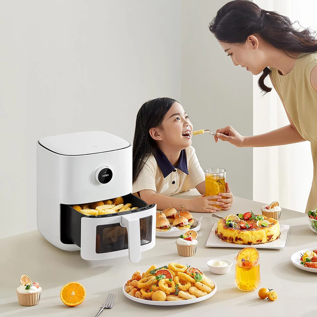 Xiaomi Mijia Smart Air Fryer Pro 1200W 4L Air fryer for Baking Roasting Dehydrating Support Mijia App Control MAF04