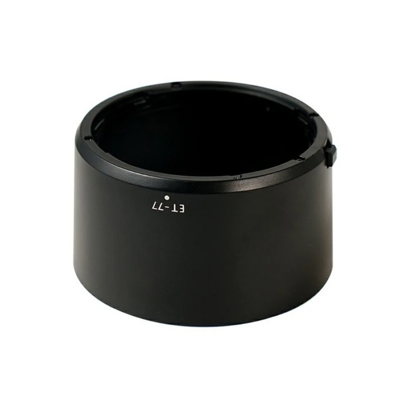 ET77 Lens Hood for 85mm 2 Macro IS Black Bayonet-Mount Protectors