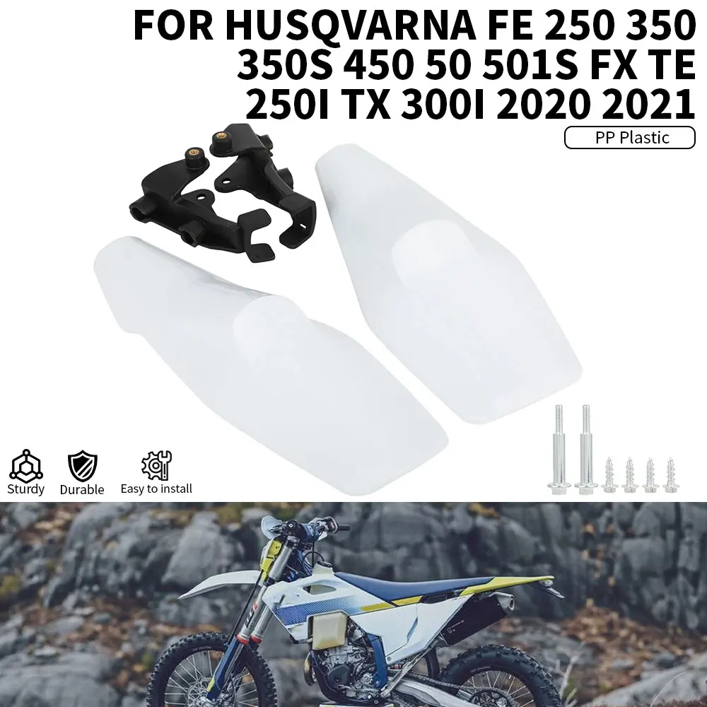 Protectores de mano para manillar, Protector de manos para Husqvarna FE 250 350 350S 450 50 501S FX TE 250I TX 300I 2020 2021 Dirt Bike