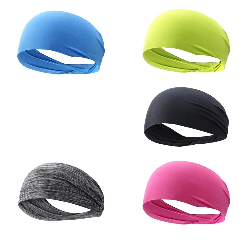 

NEW-Ultra-Thin Sweat-Absorbent Sports Headband, Breathable Sweat-Absorbent Elastic Headband, Sports Yoga Headband