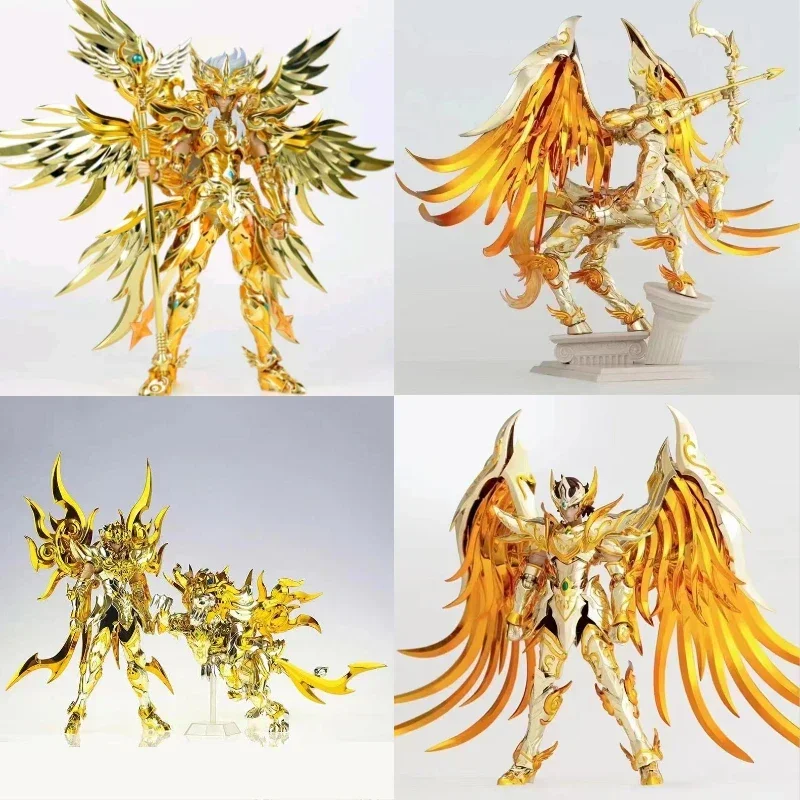 ToyPoint/TP Model Saint Seiya Myth Cloth EXM Zeus Sagittarius Aiolos Leo Aiolia SOG Totem/Object Gold Zodiac of The Knights Toy