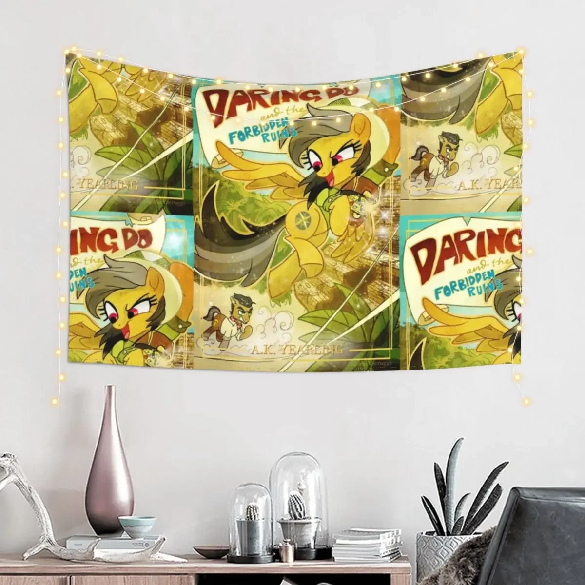 Daring Do Tapestry House Decorations Decorative Wall Wall Carpet Cute Room Things Tapestry