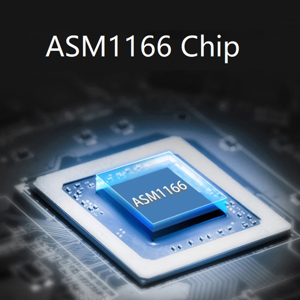 Плата расширения M.2 MKEY PCI-E, плата расширения M.2 NVME на SATA3.0 PCIE на SATA 6Gpbsx6-Port, ASM1166, поддержка функции PM