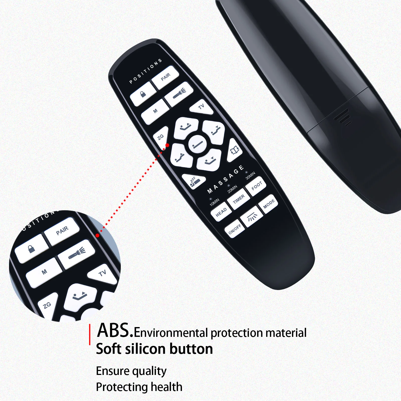 ゴーストベッド用の調整可能なリモコン,ハンドコントロールの交換,rf.27.19.02,新品