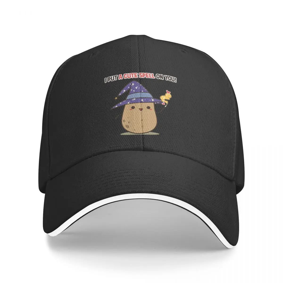 Cute Witch Potato Spell A Baseball Caps Hat