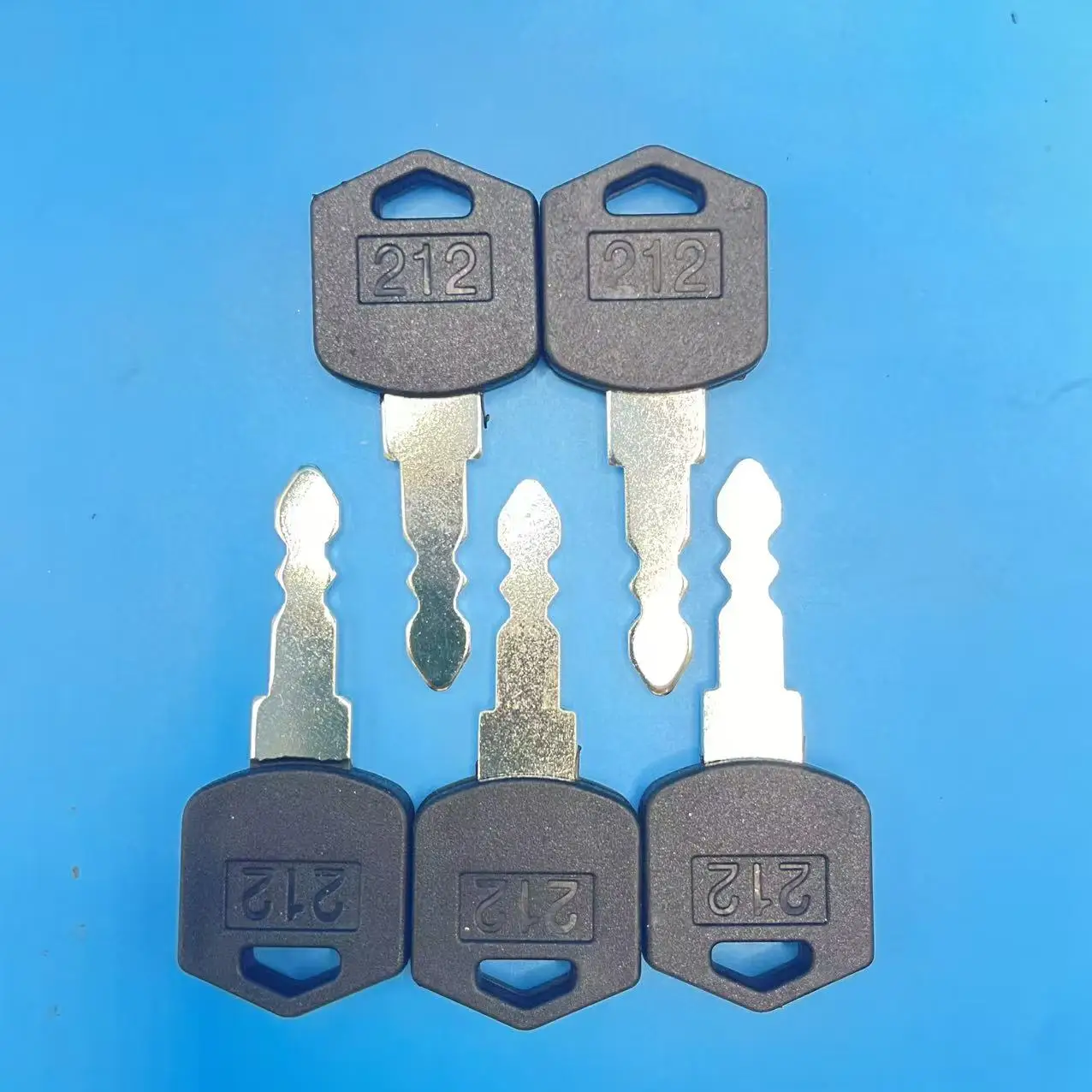 1/5/10PCS 212 KEYS D554212 Ignition Key Fit for Various Forklift Models