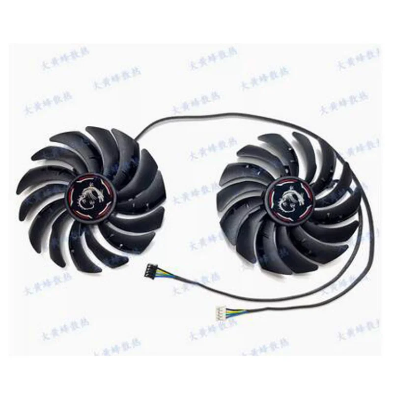 Graphics Card Fan PLD10010S12HH For MSI RTX2070 2070S GAMING Z/X Magic Dragon ##