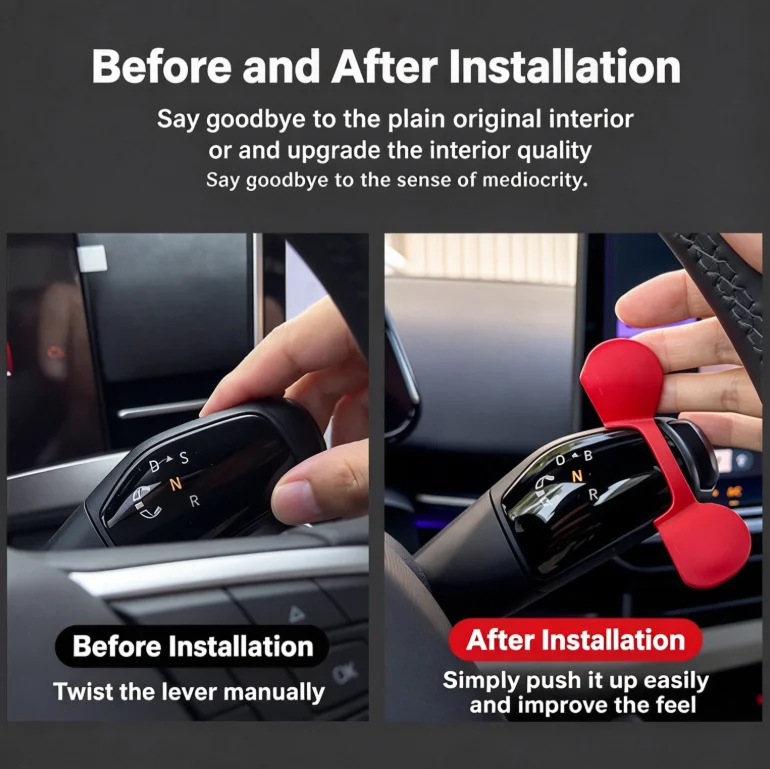 For Volkswagen Tiguan L 2025 2026 Manual Shift Paddles Dedicated Steering Wheel Manual Shift Decorative Products
